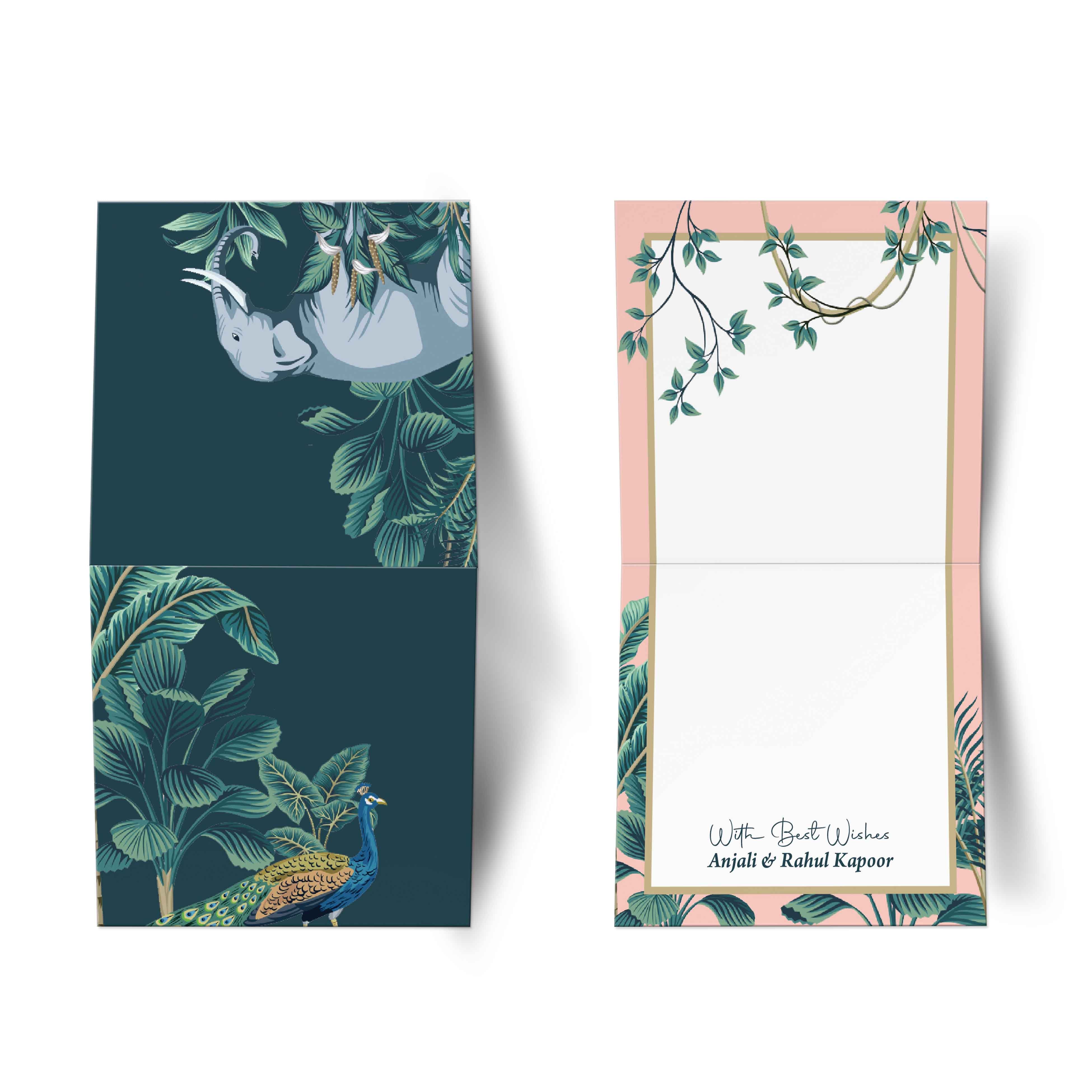 Mughal Bagh - Mini Folding Cards – PurpleOrange
